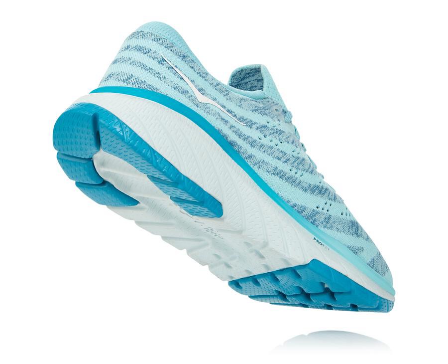 Zapatos Para Caminar Hoka One One Mujer Azules - Cavu 3 - QCYF25643